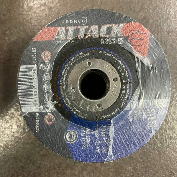 dronco-attack-115x3x22.23-dpc-metal-cutting-disc-A30S-A