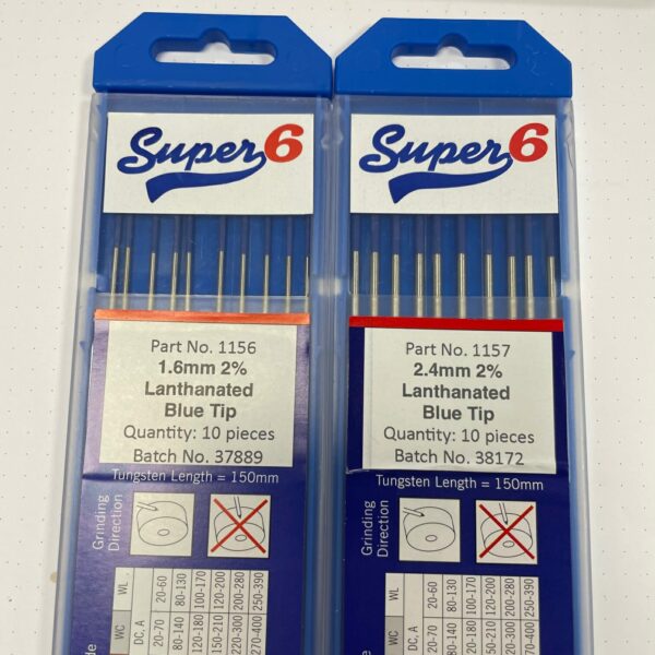 Super 6 Blue Tip Tungstens